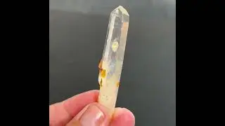 Blue Smoke Golden Healer Crystal - 248