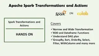 Apache Spark Transformation and Actions