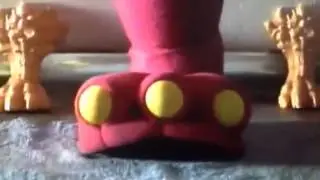Barney comes to life (2003 Version of Barneyallday and BarneyIn2014)