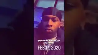 POP SMOKE X SHEFF G - She A Freak Snippet 