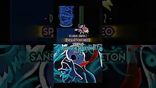 Spamton Neo (Deltarune Chapter 2) vs Sans (Undertale) 