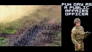 Fun Day in the life of a US Army Public Affairs Officer