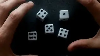 Rolling a One Roll Yahtzee