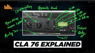 All about Waves CLA 76 : How to Use 1176 Analog Style Compressors