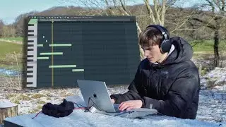 Making The HARDEST Beats Outside In Nature🌿