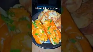 Lobster Rolls in my room #shorts