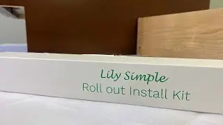 Lily Simple Roll Out Shelf Installation Kit!