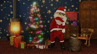 Санта-Клаус:С новым Годом!