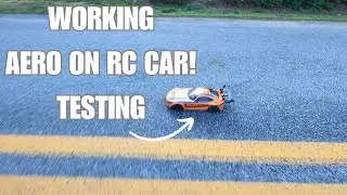 Working Aero On RC CAR! Testing and showing. Fazer MK2 Touring Car.