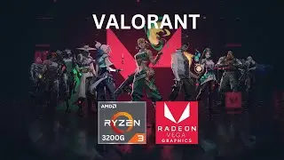 Valorant On Ryzen 3 3200G with Vega 8 Graphics | JOHN TECH