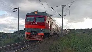 ЭД4 (0005) На перегоне Белый раст - Бухарово
