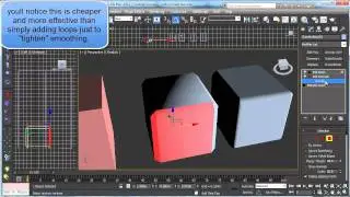 3ds max tricks - Edit Normals to control smoothing and lighting