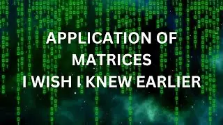Why Matrices Are Vital: Real-World Applications and Significance Explained