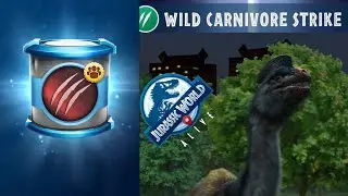 WILD CARNIVORE STRIKE DEFEATED - JURASSIC WORLD ALIVE GAME