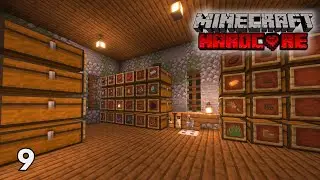 Nether Exploration and Storage Organization  | Let's Play Hardcore Minecraft | Episode 9