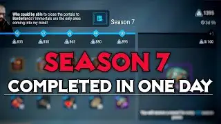 COMPLETING MY SEASON 7 PASS IN ONE DAY | Frostborn Survival