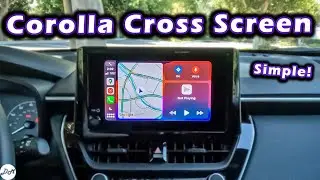 2024 Toyota Corolla Cross – Infotainment Review | Apple CarPlay Demo, How to Pair iPhone Bluetooth