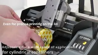 AP362e und ADR SOL NG TIJ Drucker - Etikettieren und Drucken auf Flaschen, Dosen oder Gläsern