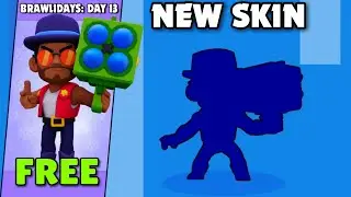 NEW BROCK SKIN FOR FREE!! UNLOCK ANIMATION - BRAWLSTARS
