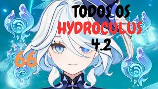 TODOS OS 66  HYDROCULUS DA 4.2  FONTAINE PARTE 03 ( GENSHIN IMPACT)