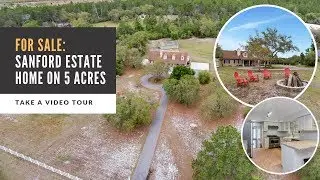 SOLD in Sanford, FL - Seminole Estates Home on 5 Acre Lot