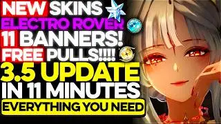 Wuthering Waves 3.5 stream in 11 Minutes Everything you need to Know Preview Broadcast Summary Codes