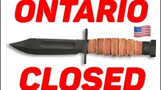 Ontario Knife Company Closes USA Factory