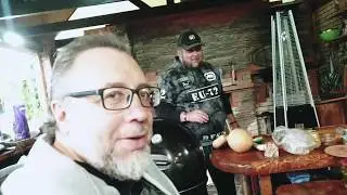 Гамбургер и рис с шафраном