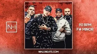 187 STRASSENBANDE x BONEZ MC x GZUZ Type Beat 🚨Polizeicode🚨 [prod. NIHLO] | HARD GANGSTA Trap Beat