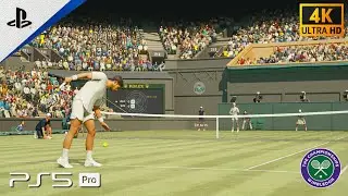 Sinner vs. Alcaraz | Wimbledon Final 2025 (TopSpin 2K25)  - PS5 Pro [4K 60FPS] Gameplay