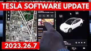 Tesla Software Update 2023.26.7 Demo | Finally Spotify gets a great update!