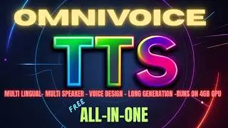 This FREE Text-To-Speech Does Everything – OMNIVOICE for ComfyUI