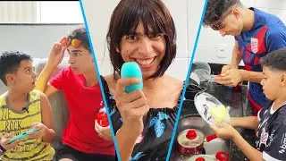 OS 20 MELHORES VÍDEOS DE Malone e Cadu | TENTE NÃO RIR | Compilado de vídeos de @malonecadu