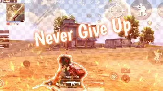 Never give up 💜#bgmilovers❤️ #bgmindia🇮🇳 #battlegroundmobileindia #AniGaming #gaming #bgmimontage 🔥