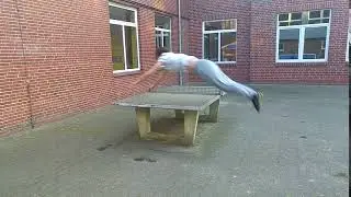 Parkour | Freeruning | Tischtennisplatte