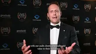 Audit & Risk Awards | Tobias Homolka (Winner, LIDL)