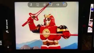Mighty Morphin Power Rangers red ape ninja zord