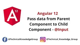Angular 12 - Pass data from Parent component to Child component