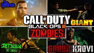 BLACK OPS 3 SUPER EASTER EGG GAMEPLAY!! (JUST CHILLING RECOVERING FROM SICKNESS) 1080p 60 FPS (BO3)