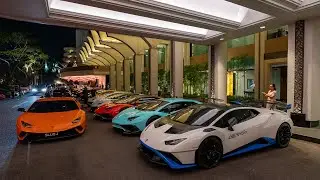 64 Lamborghini Gathers - Lamborghini Club Singapore - Lo Hei 2024 🐉🍊🧧🏮🧨