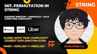567. Permutation in String || Java Code || Hindi Explanation