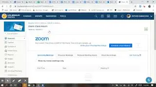 Scheduling Zoom for Linked Courses in Schoology