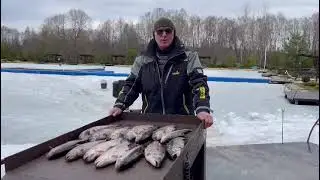 Ловля форели на Випе в Прудцах.