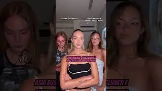 ASIA BUSCIANTELLA, GIULIA PAGLIANITI E ANNA CIATI E I LORO DUBBI ESISTENZIALI #tiktok #perte #webboh