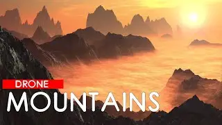 MOUNTAINS FOOTAGE BY DRONE - FREE STOCK, ROYALTY-FREE FOOTAGE