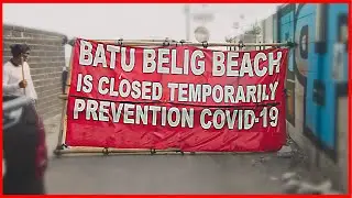 Bali lockdown Seminyak is closed no beaches no clubs