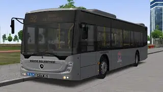 Mercedes-Benz Yeni Conecto Düzce Belediyesi v2 - Konya Haritası (Omsi 2)