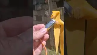 Slingshot Made out of Nuts and Bolts 🔩 