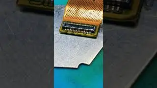 desoldering rear lcd mobile connector
