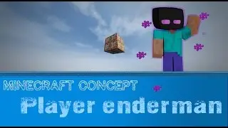Vanilla Minecraft: Player Enderman [OneCommandBlock]